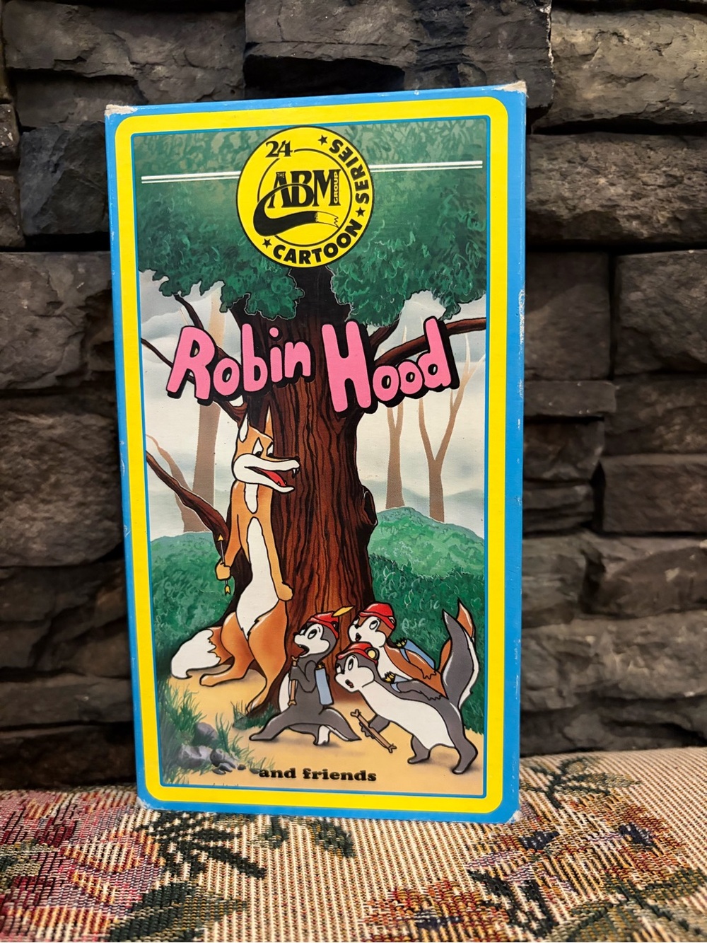 ABM Cartoon Series Robin Hood and Friends VHS Tape
